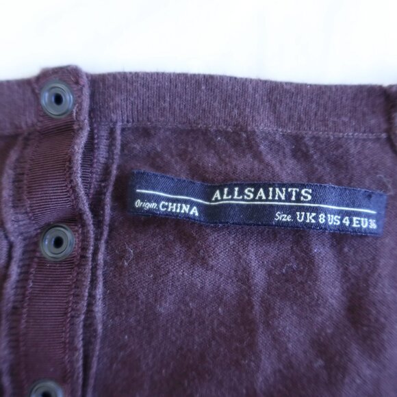 All Saints Elgar Cowl Neck Sweater - Picture 3 of 6